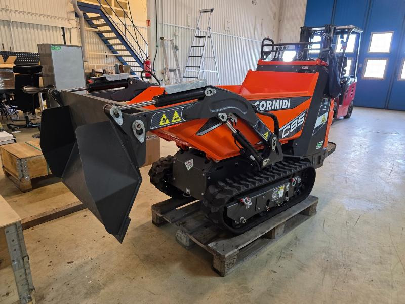 Cormidi C85 elektrisk belte dumper/mini dumper med front laste - Kallur: pilt 1 Cormidi C85 elektrisk belte dumper/mini dumper med front laste - Kallur: pilt 1