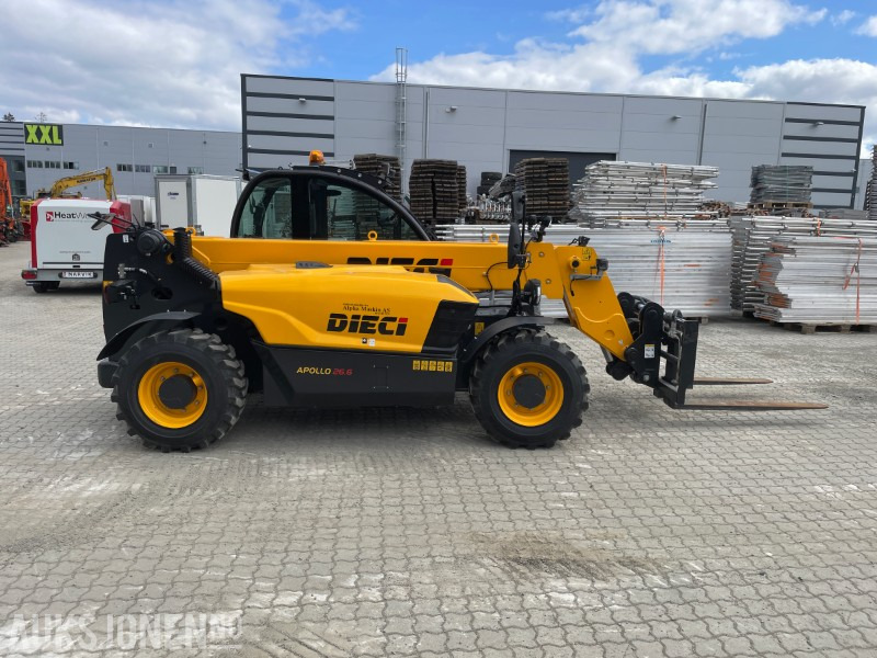 Dieci Apollo 26.6 Hyd pll gaffel skuffe og løftekrok - Teleskooplaadur: pilt 3 Dieci Apollo 26.6 Hyd pll gaffel skuffe og løftekrok - Teleskooplaadur: pilt 3