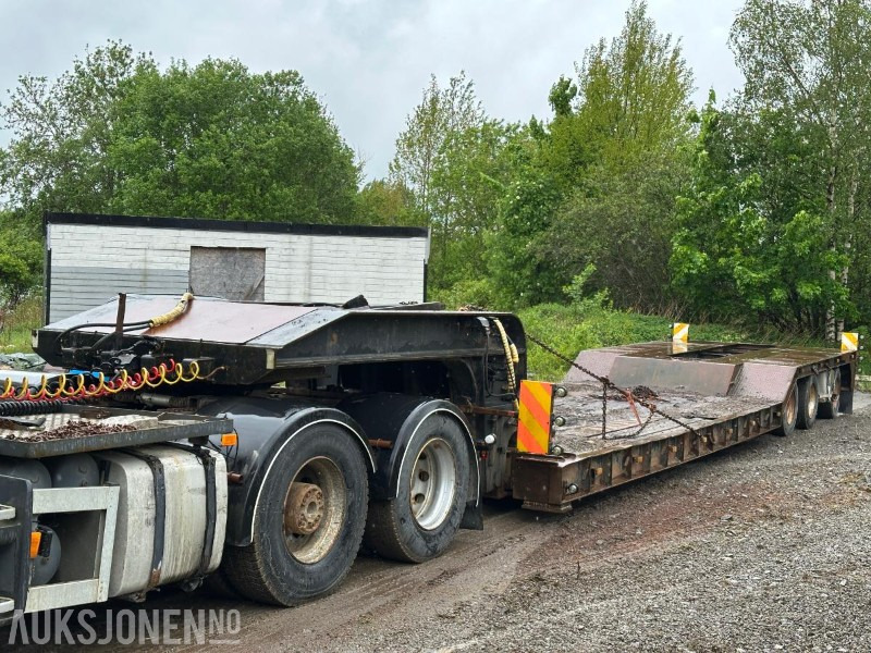 1978 Dapa Bs-300 - 3-akslet semitrailer/maskinhenger - Haagis: pilt 1 1978 Dapa Bs-300 - 3-akslet semitrailer/maskinhenger - Haagis: pilt 1