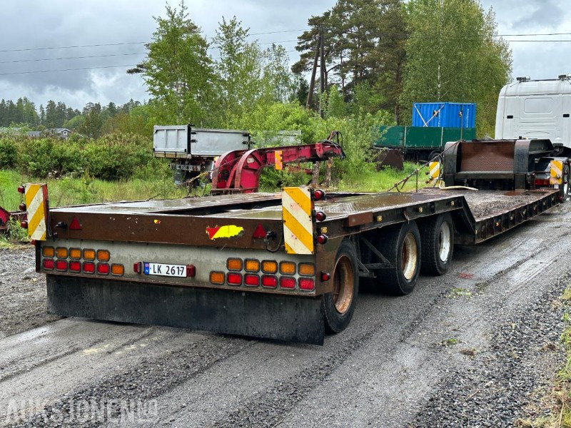 1978 Dapa Bs-300 - 3-akslet semitrailer/maskinhenger - Haagis: pilt 5 1978 Dapa Bs-300 - 3-akslet semitrailer/maskinhenger - Haagis: pilt 5