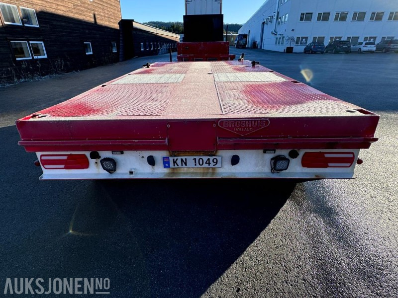 2005 Broshuis 3AUD44 Brønntralle / Brønnhenger - Uttrekk - Tvangsstyring - Metallisert kantramme - EU godkjent - Haagis: pilt 2 2005 Broshuis 3AUD44 Brønntralle / Brønnhenger - Uttrekk - Tvangsstyring - Metallisert kantramme - EU godkjent - Haagis: pilt 2
