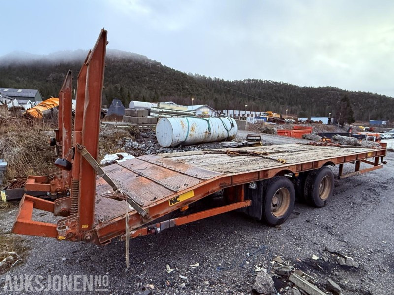 2007 NC Trailers BT-18 Maskinhenger - 2 aksler - Haagis: pilt 5 2007 NC Trailers BT-18 Maskinhenger - 2 aksler - Haagis: pilt 5