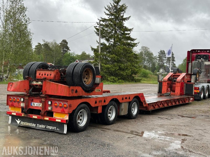 2009 Trail King TK154HED lavboy-henger - 4akslet maskinhenger med vse styring - Haagis: pilt 5 2009 Trail King TK154HED lavboy-henger - 4akslet maskinhenger med vse styring - Haagis: pilt 5