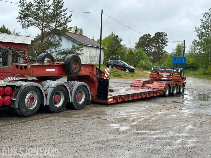 2009 Trail King TK154HED lavboy-henger - 4akslet maskinhenger med vse styring - Haagis: pilt 1 2009 Trail King TK154HED lavboy-henger - 4akslet maskinhenger med vse styring - Haagis: pilt 1