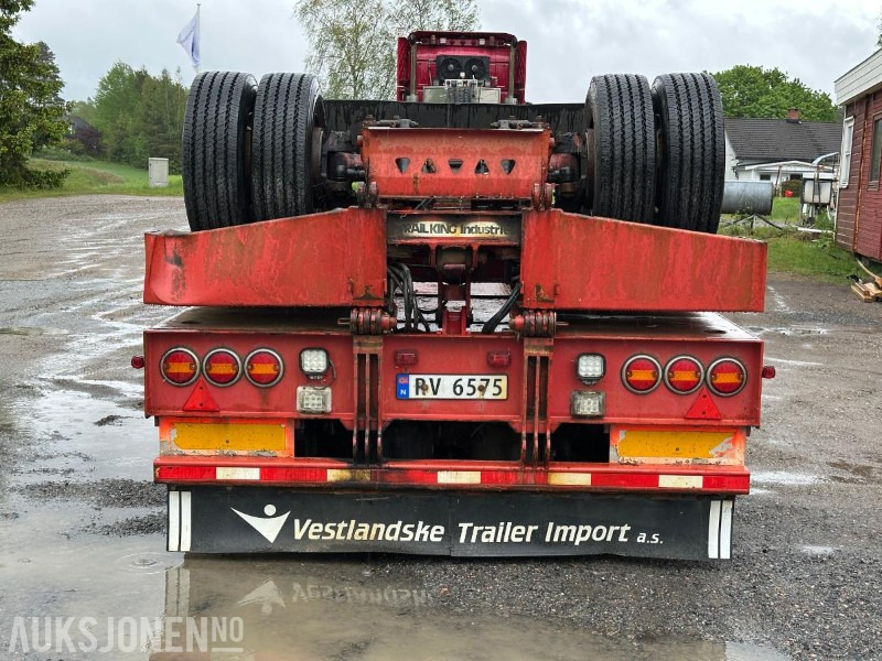 2009 Trail King TK154HED lavboy-henger - 4akslet maskinhenger med vse styring - Haagis: pilt 4 2009 Trail King TK154HED lavboy-henger - 4akslet maskinhenger med vse styring - Haagis: pilt 4