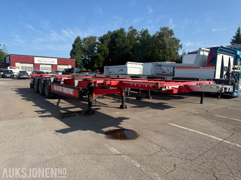 2020 | Kel-Berg C300V 3-akslet containerchassis | Meget god stand | EU-godkjent til 11/2025 - Haagis: pilt 2 2020 | Kel-Berg C300V 3-akslet containerchassis | Meget god stand | EU-godkjent til 11/2025 - Haagis: pilt 2