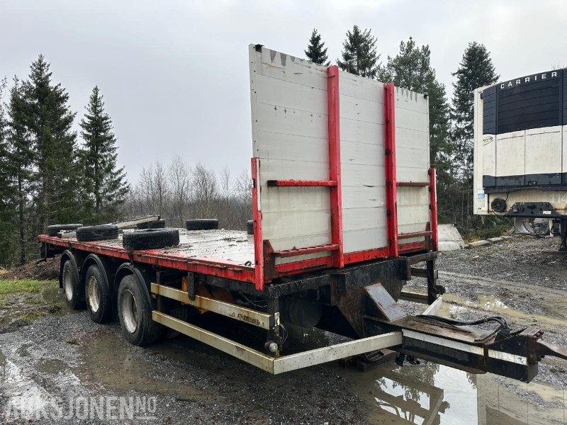 ATKA R. SIMENSEN - 3 akslet container henger med plan - Haagis: pilt 2 ATKA R. SIMENSEN - 3 akslet container henger med plan - Haagis: pilt 2