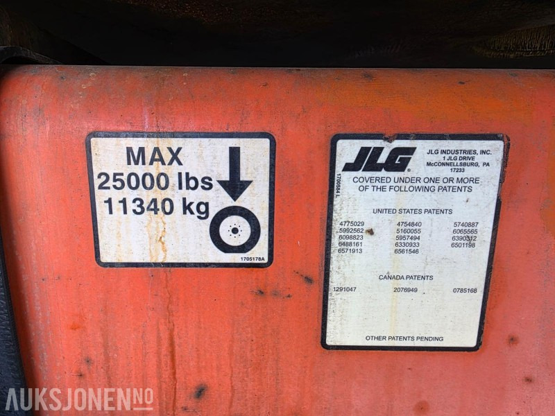 JLG 1200 SJP 6.500 arbeidstimer 45 meter arbeidshøyde! 1 Eiers bomlift, 2007 modell - Platvorm: pilt 5 JLG 1200 SJP 6.500 arbeidstimer 45 meter arbeidshøyde! 1 Eiers bomlift, 2007 modell - Platvorm: pilt 5