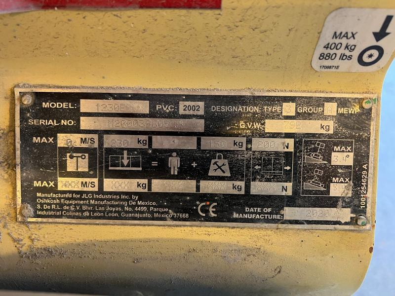 JLG 1230 ES Masterlift liising JLG 1230 ES Masterlift: pilt 12