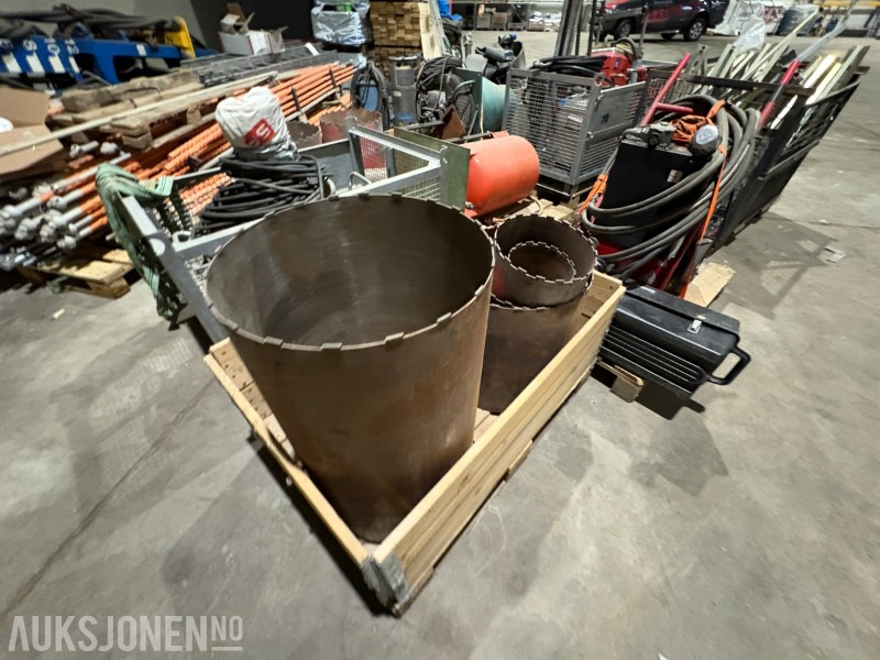 Kjernebor 2 paller selges samlet - Ehitusseade: pilt 5 Kjernebor 2 paller selges samlet - Ehitusseade: pilt 5