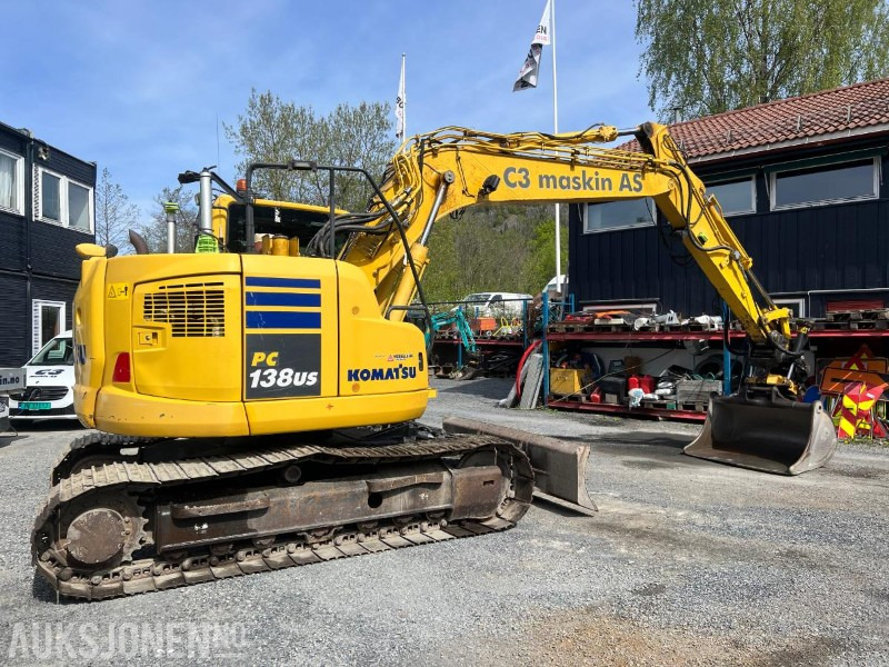 Komatsu PC138 gravemaskin, GPS, Tiltrotator, Smøring, Kamera - Ekskavaator: pilt 4 Komatsu PC138 gravemaskin, GPS, Tiltrotator, Smøring, Kamera - Ekskavaator: pilt 4