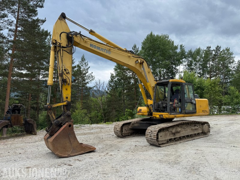 Komatsu PC210LC-6K Gravemaskin - Beltegraver - Ekskavaator: pilt 1 Komatsu PC210LC-6K Gravemaskin - Beltegraver - Ekskavaator: pilt 1