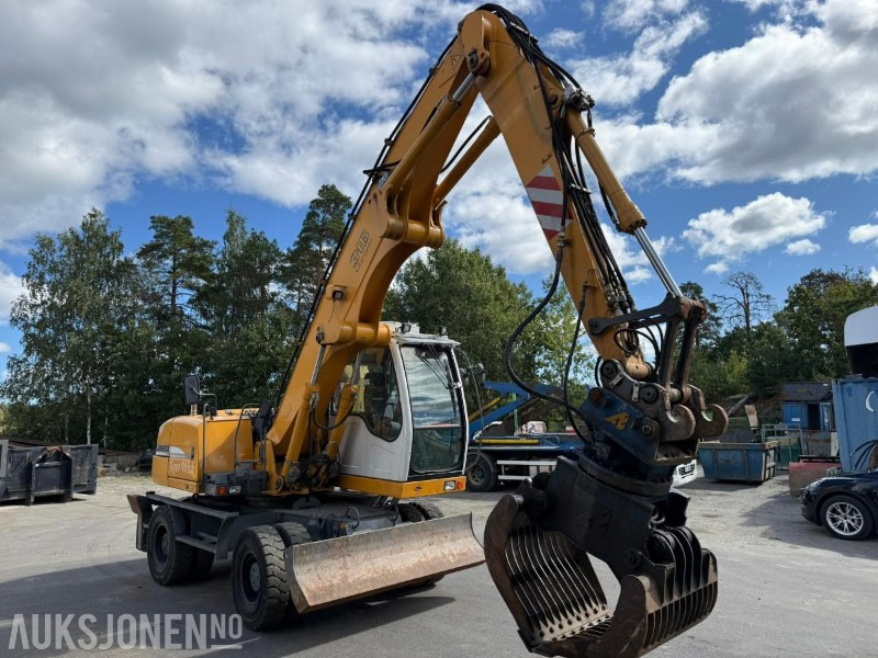 Liebherr 316 Litronic Hjulgraver m/Arden klo og Gjerstad pusseskuffe - Ekskavaator: pilt 3 Liebherr 316 Litronic Hjulgraver m/Arden klo og Gjerstad pusseskuffe - Ekskavaator: pilt 3