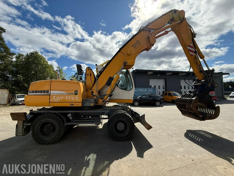 Liebherr 316 Litronic Hjulgraver m/Arden klo og Gjerstad pusseskuffe - Ekskavaator: pilt 4 Liebherr 316 Litronic Hjulgraver m/Arden klo og Gjerstad pusseskuffe - Ekskavaator: pilt 4