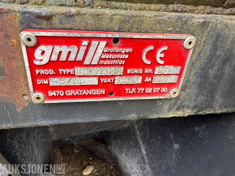 2007 GMI HDA280S Diagonalplog - Lisaseade - Ehitusmasinad: pilt 2 2007 GMI HDA280S Diagonalplog - Lisaseade - Ehitusmasinad: pilt 2