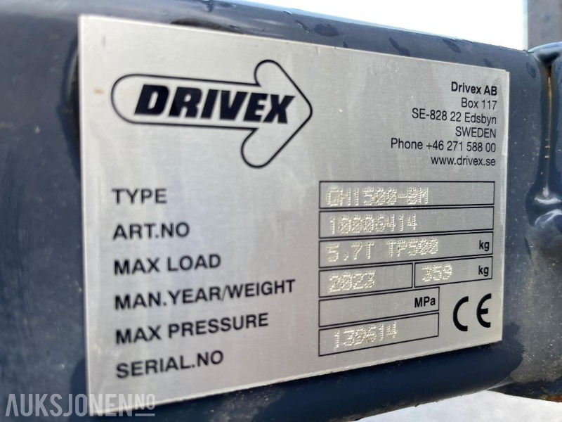 2023 Drivex GH1500 Pallegaffel med BM feste - Lisaseade - Ehitusmasinad: pilt 5 2023 Drivex GH1500 Pallegaffel med BM feste - Lisaseade - Ehitusmasinad: pilt 5