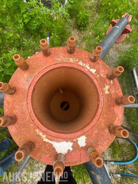 Lisaseade - Ehitusmasinad Hydraulisk 3 punkts fot for feste av kran: pilt 6