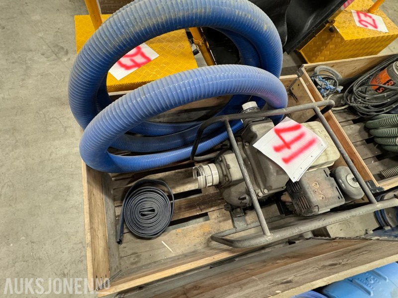 Koshin Trash Vannpumpe KTH-80X med Honda GX240 8.0 motor - 1340 l/min - Ø 80 mm - Lisaseade - Ehitusmasinad: pilt 1 Koshin Trash Vannpumpe KTH-80X med Honda GX240 8.0 motor - 1340 l/min - Ø 80 mm - Lisaseade - Ehitusmasinad: pilt 1