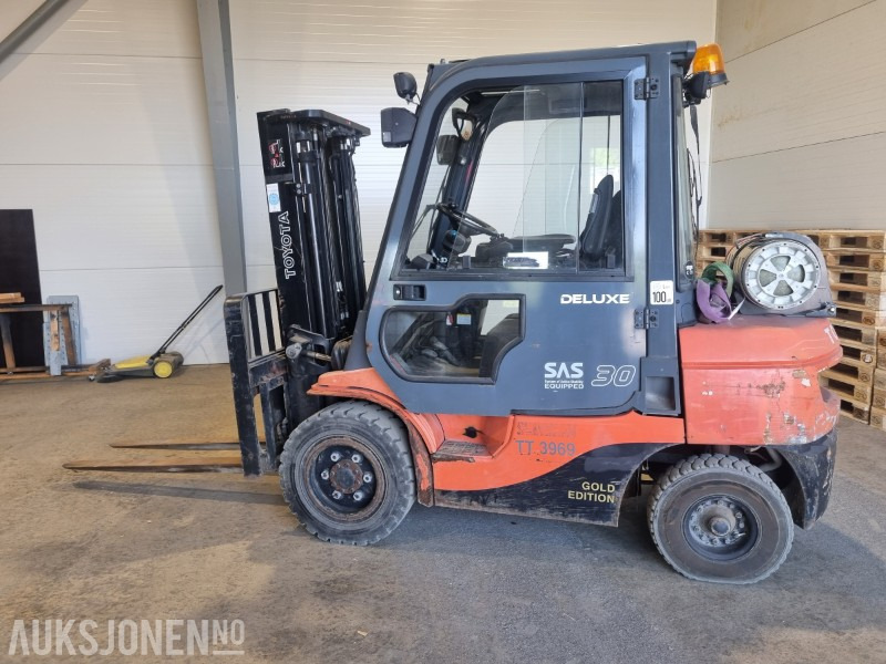 2007 Toyota 02-7FGF30 gasstruck 3T 5170 timer - Materjali käitlemise seade: pilt 5 2007 Toyota 02-7FGF30 gasstruck 3T 5170 timer - Materjali käitlemise seade: pilt 5