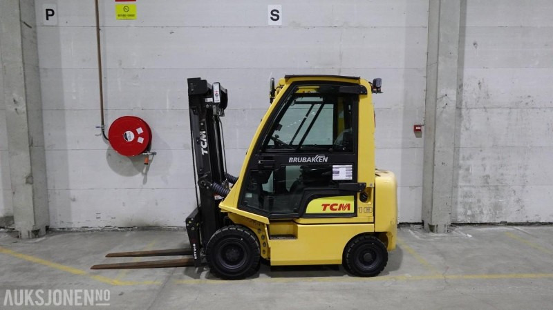 2018 Nissan TCM 120RTL Y1D1A18H Diesel Motvektstruck – Kun 282 timer - Materjali käitlemise seade: pilt 1 2018 Nissan TCM 120RTL Y1D1A18H Diesel Motvektstruck – Kun 282 timer - Materjali käitlemise seade: pilt 1