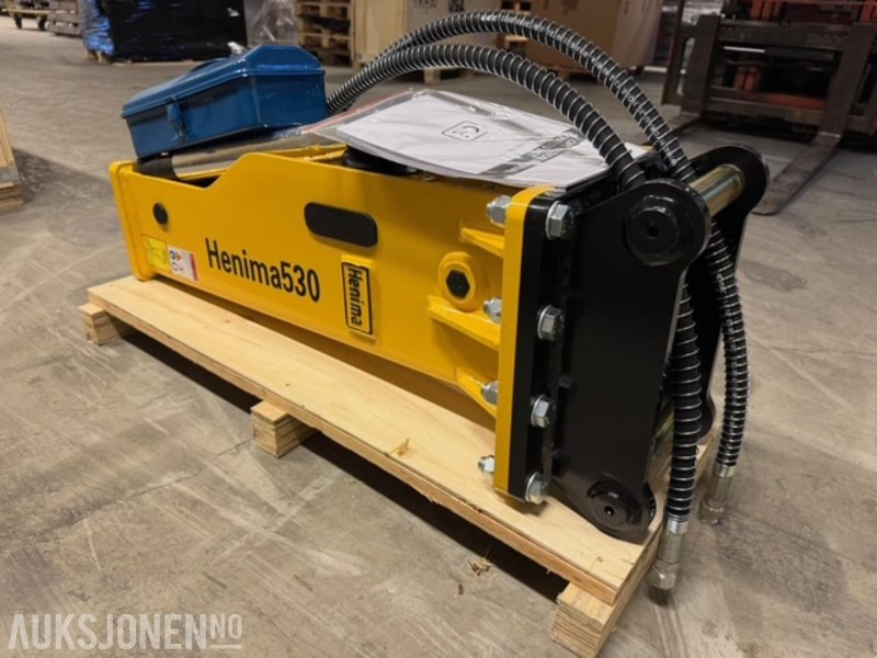 NY HENIMA PIGGHAMMER TIL 2,5-4,5 TONNS GRAVEMASKIN S40 - Muu seadmestik: pilt 5 NY HENIMA PIGGHAMMER TIL 2,5-4,5 TONNS GRAVEMASKIN S40 - Muu seadmestik: pilt 5