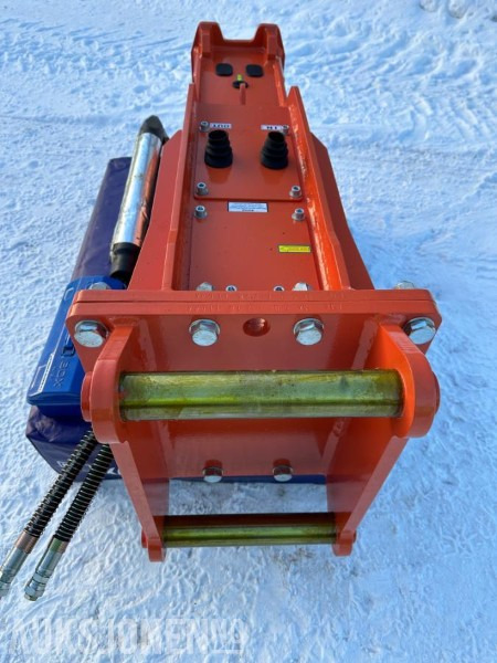 NY KM 1000 PIGGHAMMER s60-FESTE CE merket GARANTI - Hüdrauliline haamer: pilt 2 NY KM 1000 PIGGHAMMER s60-FESTE CE merket GARANTI - Hüdrauliline haamer: pilt 2