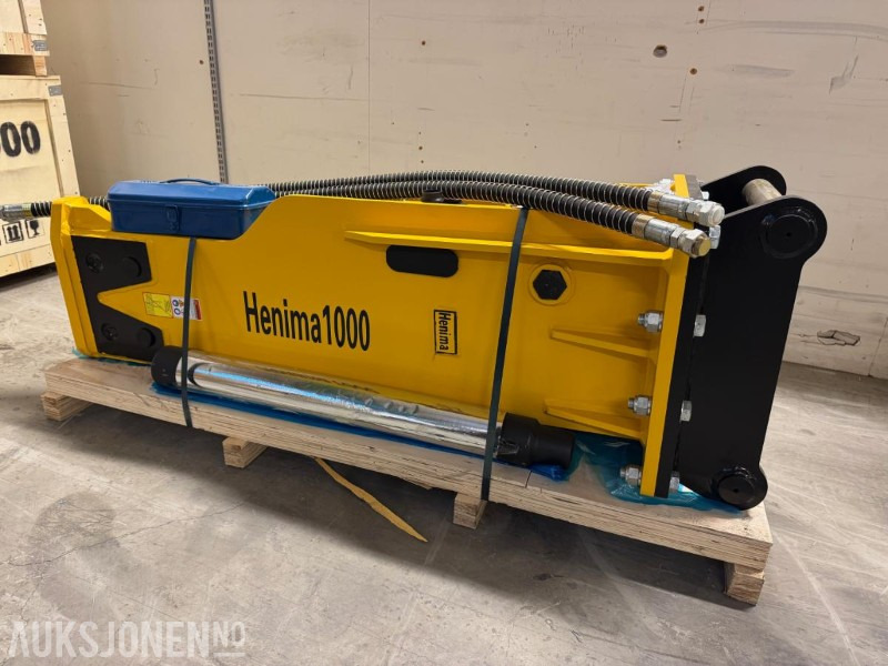 Uus Hüdrauliline haamer Ny Henima pigghammer til 10-15 tonns gravemaskin S60 m/garanti: pilt 1