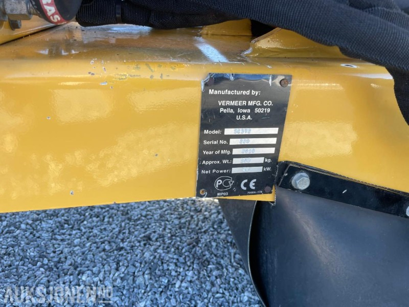 Põllutööseade 2010 Vermeer SC 372, DIESEL 4WD stubbefreser: pilt 11
