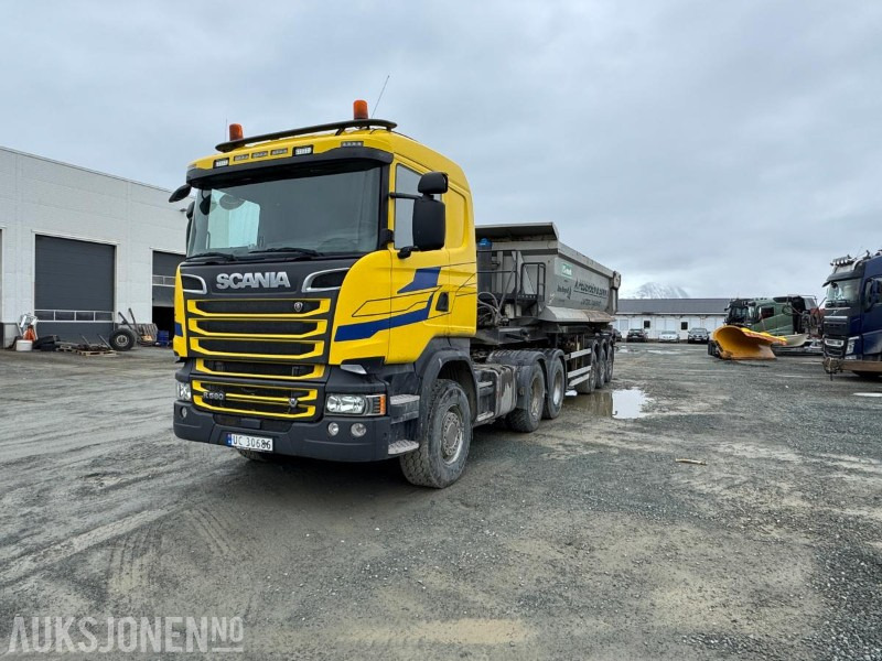 2017 Scania R580 V8 6X4 Trekker - Hydraulikk - Navreduksjon - 330000KM - Sadulveok: pilt 1 2017 Scania R580 V8 6X4 Trekker - Hydraulikk - Navreduksjon - 330000KM - Sadulveok: pilt 1