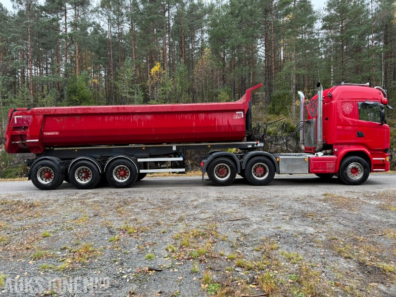 2018 Scania R580-V8-6x4-EURO6-260.000km-Tippsemi m/ Langendorf tralle - Sadulveok: pilt 5 2018 Scania R580-V8-6x4-EURO6-260.000km-Tippsemi m/ Langendorf tralle - Sadulveok: pilt 5