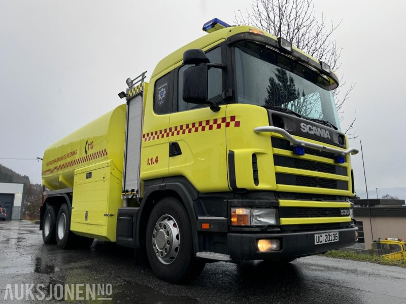 Scania R144 GB 530 - 6X2 - Brannbil / Tankbil - Ziegler FP 8/8 pumpe - 17 m3 tank - Helluft - Tuletõrjeauto: pilt 3 Scania R144 GB 530 - 6X2 - Brannbil / Tankbil - Ziegler FP 8/8 pumpe - 17 m3 tank - Helluft - Tuletõrjeauto: pilt 3