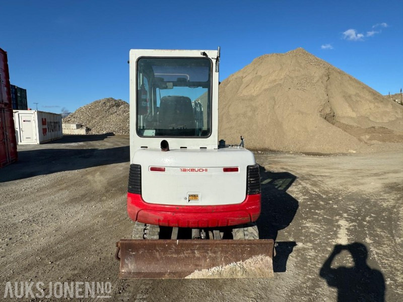 Takeuchi TB125 Gravemaskin - 3 Skuffer - 2.8T - 5105T - Ekskavaator: pilt 4 Takeuchi TB125 Gravemaskin - 3 Skuffer - 2.8T - 5105T - Ekskavaator: pilt 4