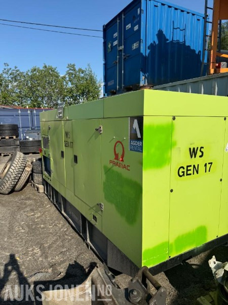 2017 Pramac GSW 280V - Svært lite brukt aggregat på hele 275KVA - Tööstusmasin: pilt 1 2017 Pramac GSW 280V - Svært lite brukt aggregat på hele 275KVA - Tööstusmasin: pilt 1