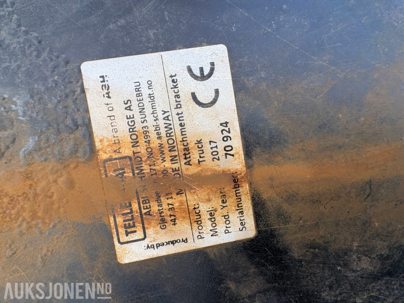 2017 Tellefsdal feste / brøyteplate - Veoauto: pilt 4 2017 Tellefsdal feste / brøyteplate - Veoauto: pilt 4