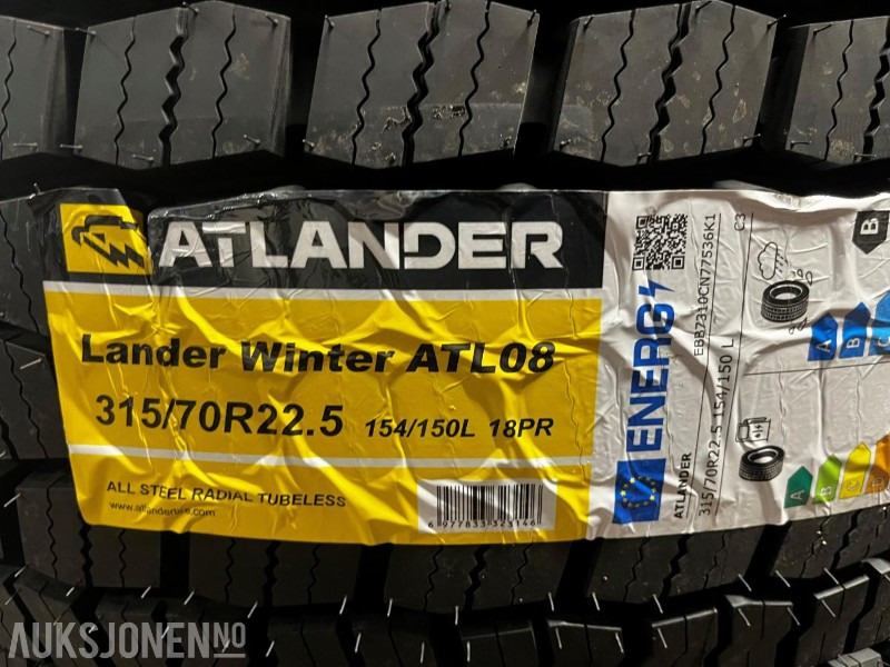 Atlander Winter ATL08 315/70R22,5 lastebildekk - Veoauto: pilt 1 Atlander Winter ATL08 315/70R22,5 lastebildekk - Veoauto: pilt 1