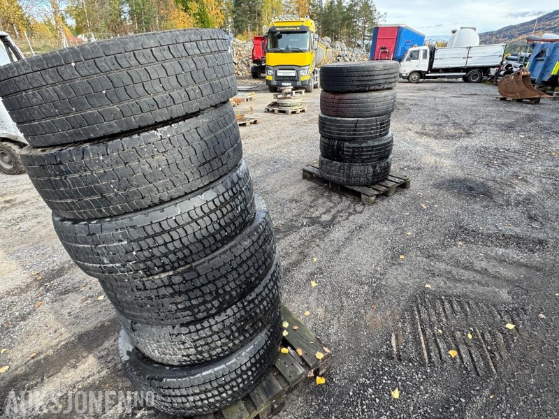 Diverse dekk / 11 stk - Veoauto: pilt 3 Diverse dekk / 11 stk - Veoauto: pilt 3