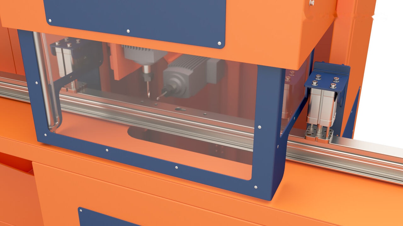 Wise Service Center for automatic milling of aluminum profiles WS710 - Tööpink: pilt 3 Wise Service Center for automatic milling of aluminum profiles WS710 - Tööpink: pilt 3