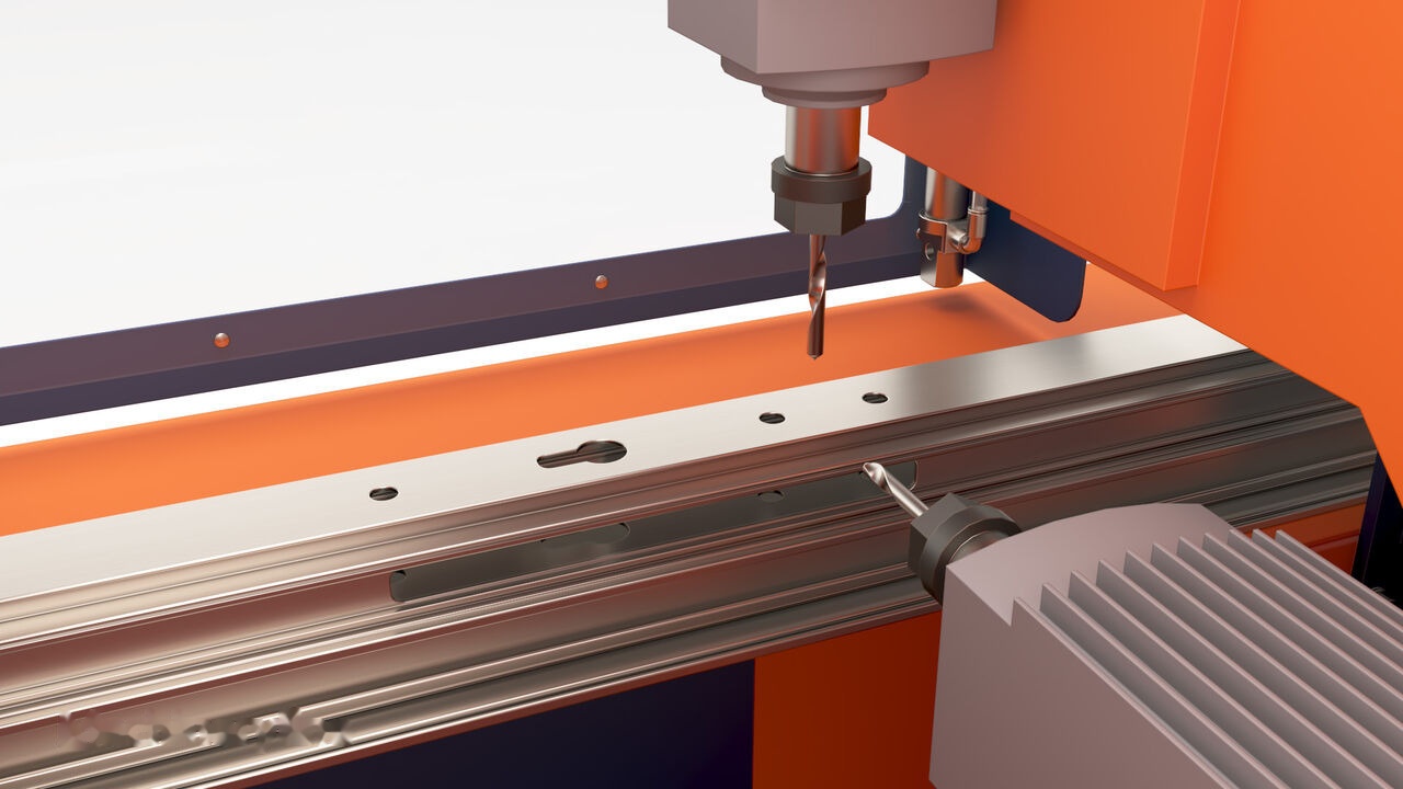 Wise Service Center for automatic milling of aluminum profiles WS710 - Tööpink: pilt 4 Wise Service Center for automatic milling of aluminum profiles WS710 - Tööpink: pilt 4