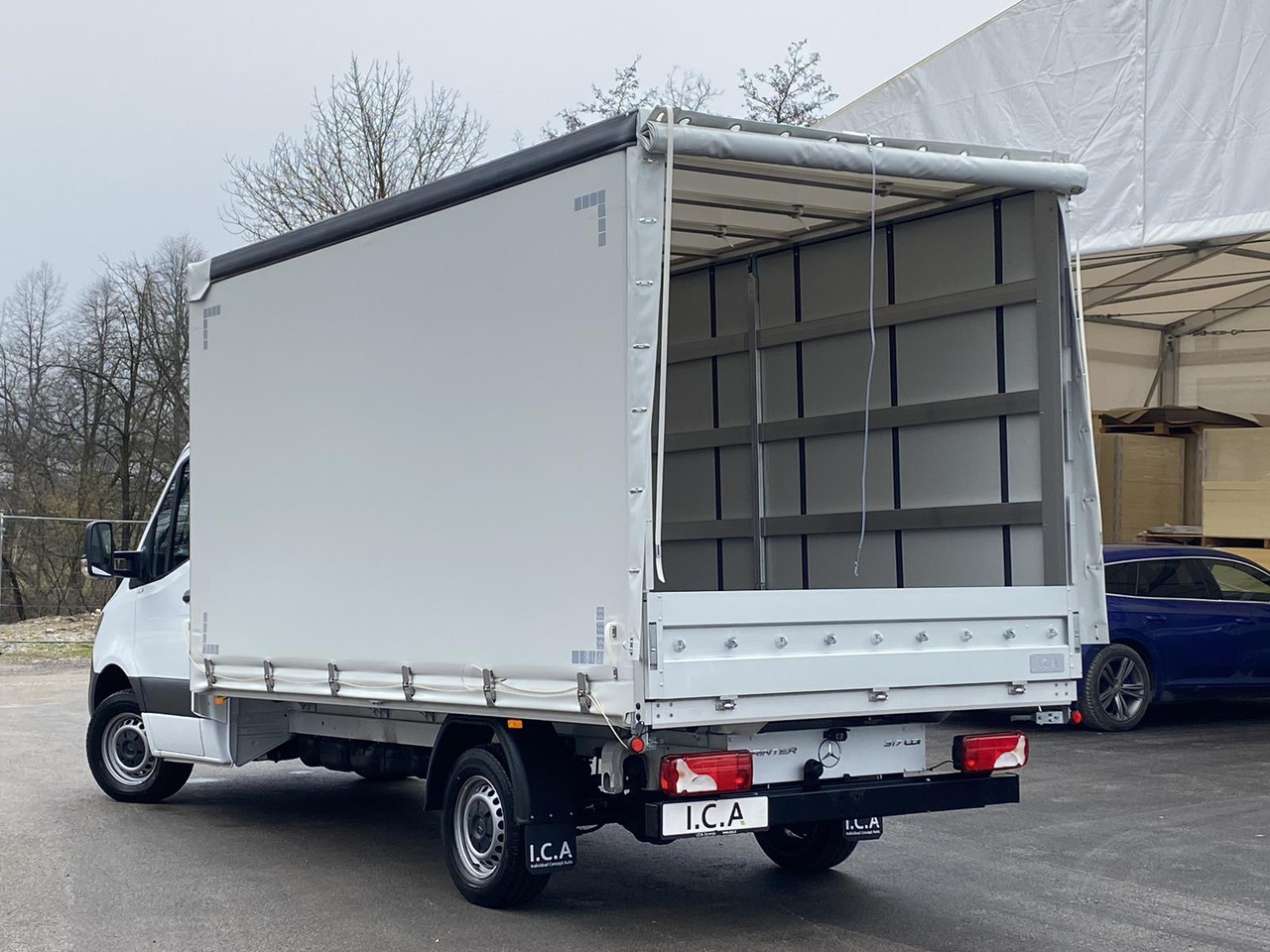 MERCEDES BENZ SPRINTER 317 CDI 170PS 1+2 PRITSCHE PLANE 4100MM - Tent tarbesõiduk: pilt 4 MERCEDES BENZ SPRINTER 317 CDI 170PS 1+2 PRITSCHE PLANE 4100MM - Tent tarbesõiduk: pilt 4