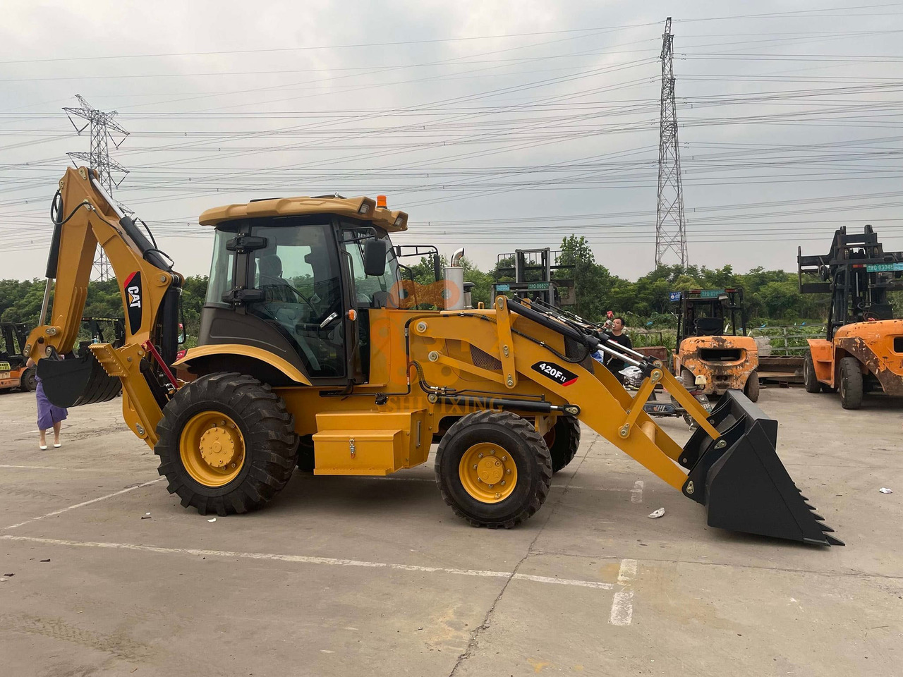 CAT Caterpillar 420F 430 416 JCB 3CX JCB4CX Backhoe Loader - Ekskavaator-laadur: pilt 4 CAT Caterpillar 420F 430 416 JCB 3CX JCB4CX Backhoe Loader - Ekskavaator-laadur: pilt 4