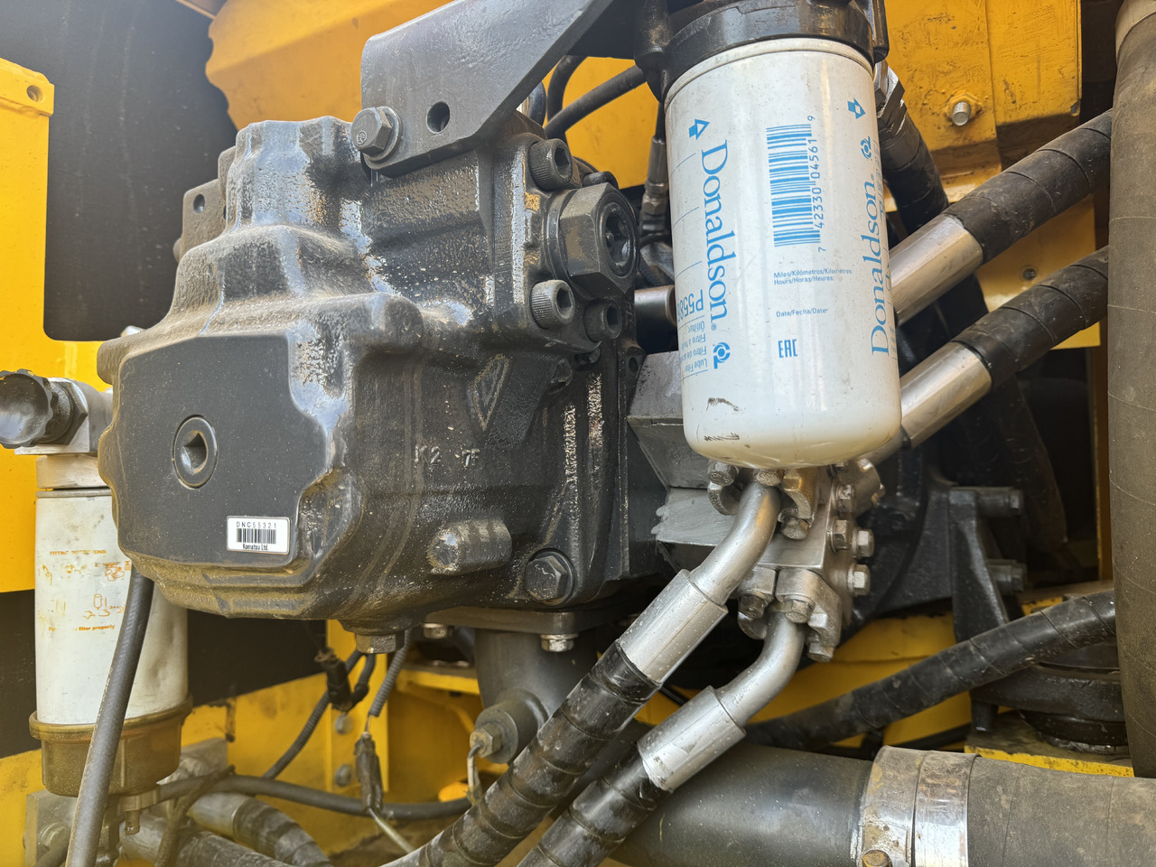 Lintekskavaator Komatsu PC220 PC210 PC200 Komatsu Crawler Hight Quality Used Excavator: pilt 9