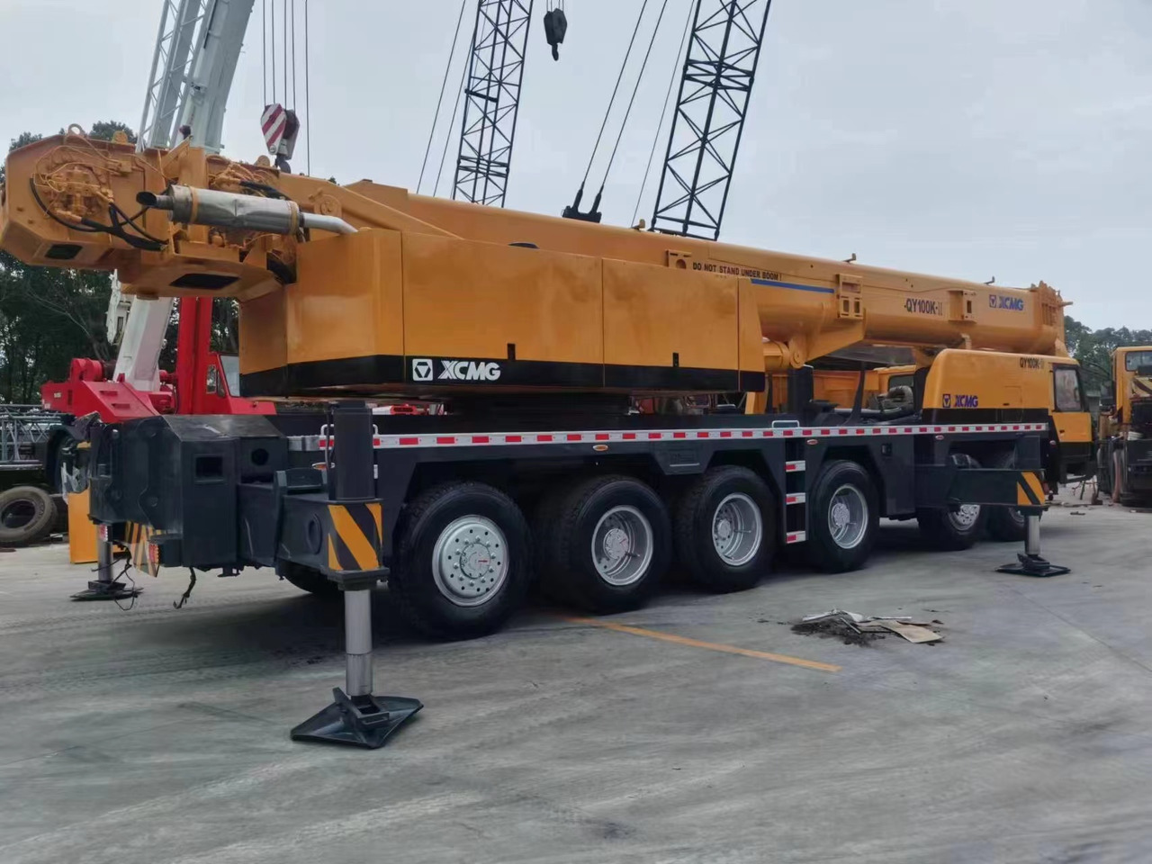 Autokraana XCMG 100 Ton Used Truck Crane QY100K-II with High Quality for Sale: pilt 10