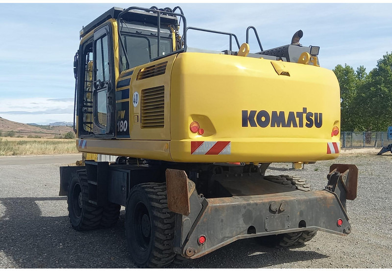 Komatsu PW180-10 - Ratastel ekskavaator: pilt 4 Komatsu PW180-10 - Ratastel ekskavaator: pilt 4
