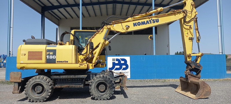 Komatsu PW180-7EO - Ratastel ekskavaator: pilt 3 Komatsu PW180-7EO - Ratastel ekskavaator: pilt 3
