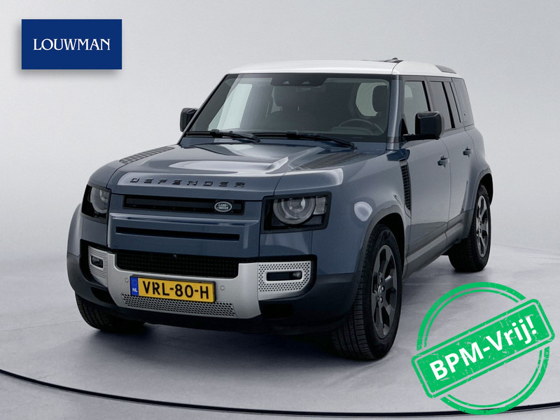 Land Rover Defender 2.0 D240 110 Grijs kenteken Pano Adaptieve cruise control Meridian Audio Memory seats - Tarbesõiduk: pilt 1 Land Rover Defender 2.0 D240 110 Grijs kenteken Pano Adaptieve cruise control Meridian Audio Memory seats - Tarbesõiduk: pilt 1