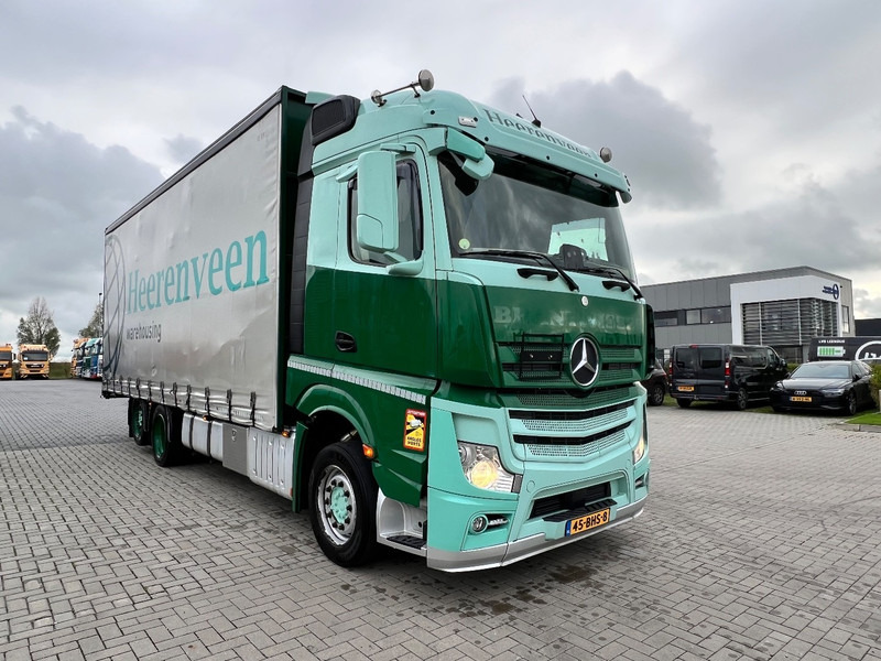 Mercedes-Benz Actros 2745 6x2 bakwagen Schuifzeilen - Tent veoauto: pilt 3 Mercedes-Benz Actros 2745 6x2 bakwagen Schuifzeilen - Tent veoauto: pilt 3