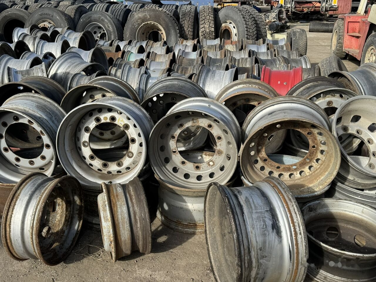 Alcoa Jante fier / aluminiu pentru autotractoare sau semiremorci 22,5 - Velg - Veoauto: pilt 1 Alcoa Jante fier / aluminiu pentru autotractoare sau semiremorci 22,5 - Velg - Veoauto: pilt 1