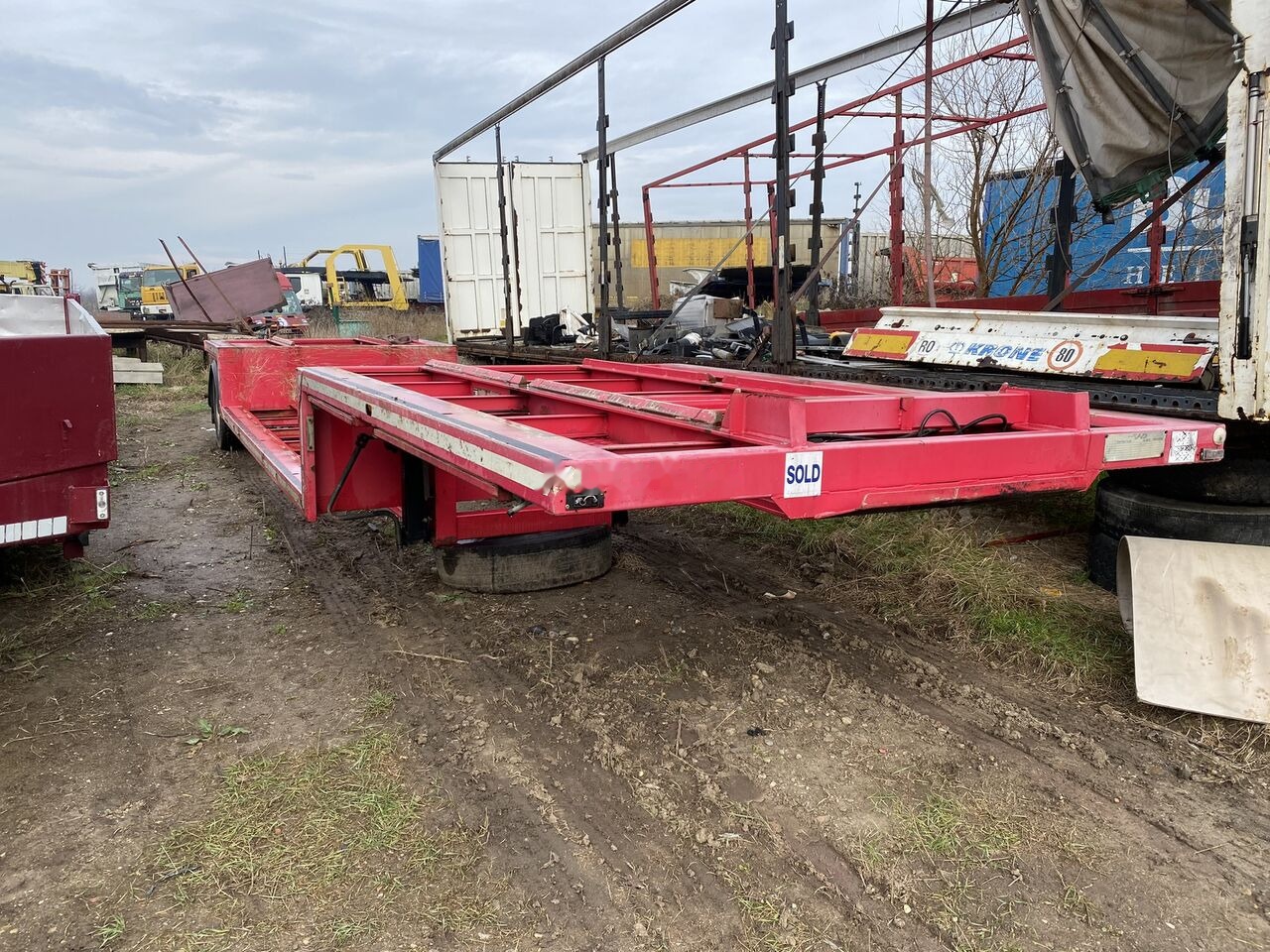 Fliegl Trailer 1 AXE ASCA ---FRANTA - Transport Special - LOWRIDER - Madal platvormpoolhaagis: pilt 1 Fliegl Trailer 1 AXE ASCA ---FRANTA - Transport Special - LOWRIDER - Madal platvormpoolhaagis: pilt 1