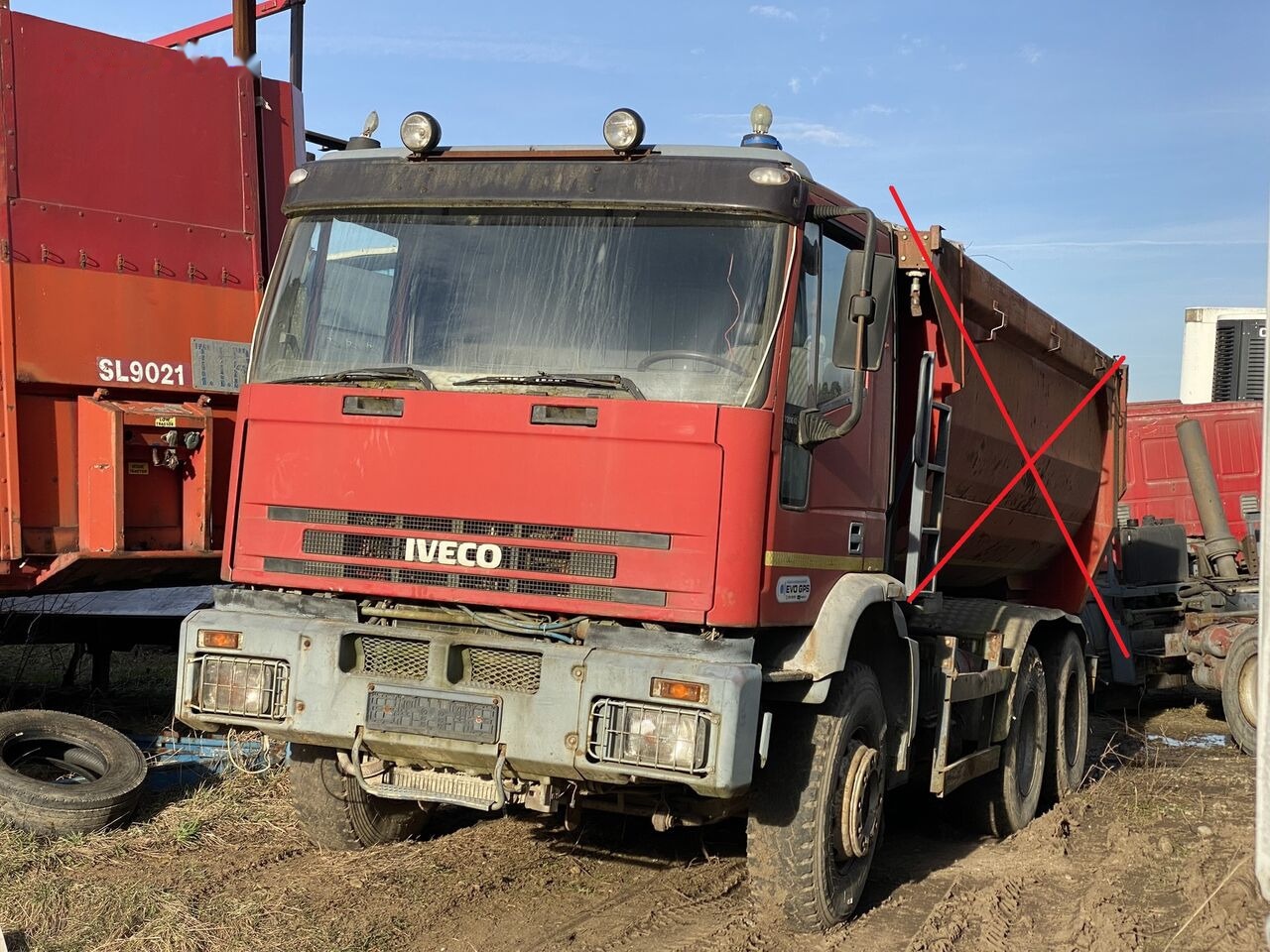IVECO Eurotrakker - Kabiinišassiiga veoauto: pilt 1 IVECO Eurotrakker - Kabiinišassiiga veoauto: pilt 1