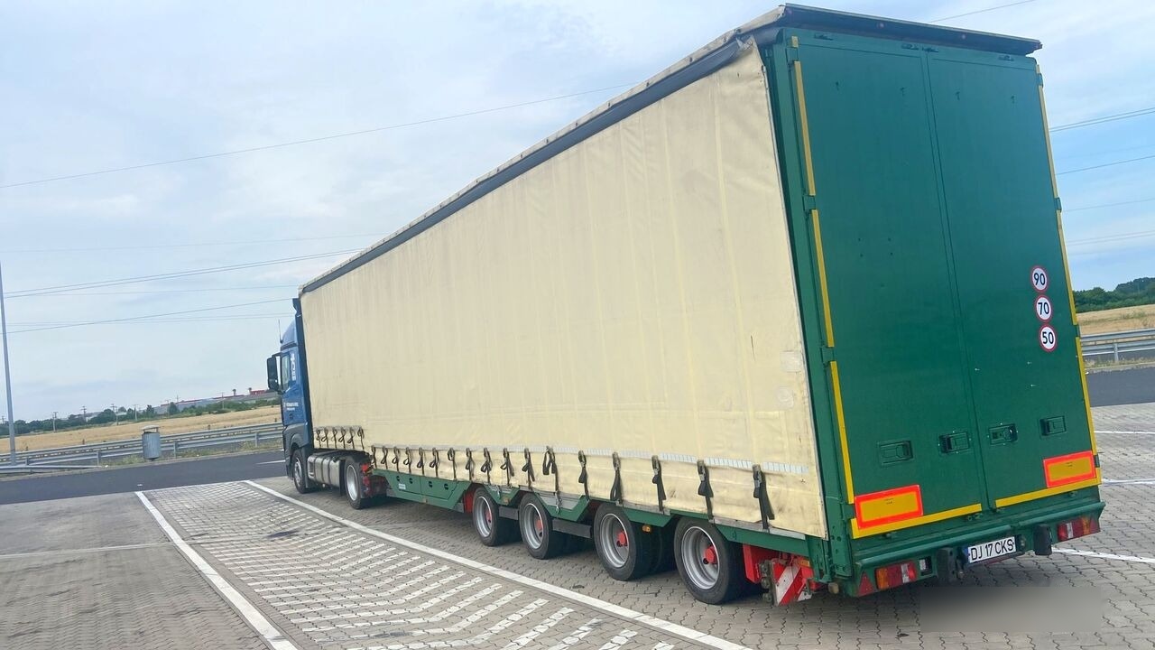 Meusburger Typ: MPG-4 - trailer combine / tractoare / vole - axe viratoare - Madal platvormpoolhaagis: pilt 4 Meusburger Typ: MPG-4 - trailer combine / tractoare / vole - axe viratoare - Madal platvormpoolhaagis: pilt 4